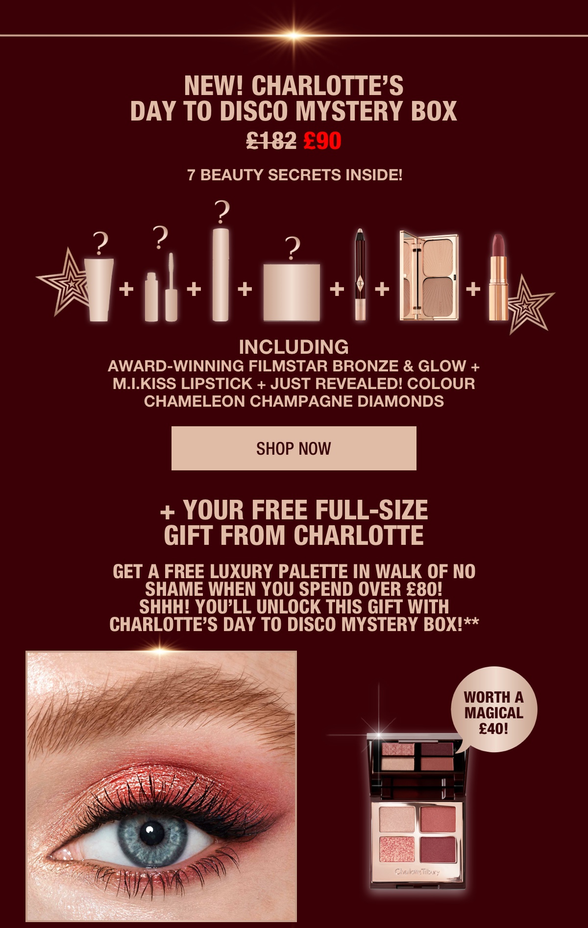 50% Off Makeup Mystery Box | Charlotte Tilbury