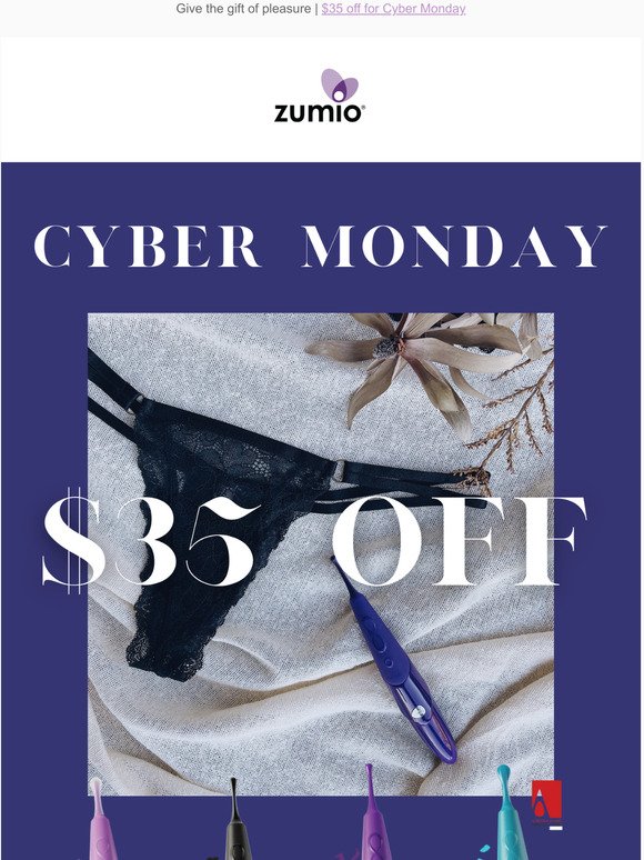 $35 OFF for Cyber Monday 