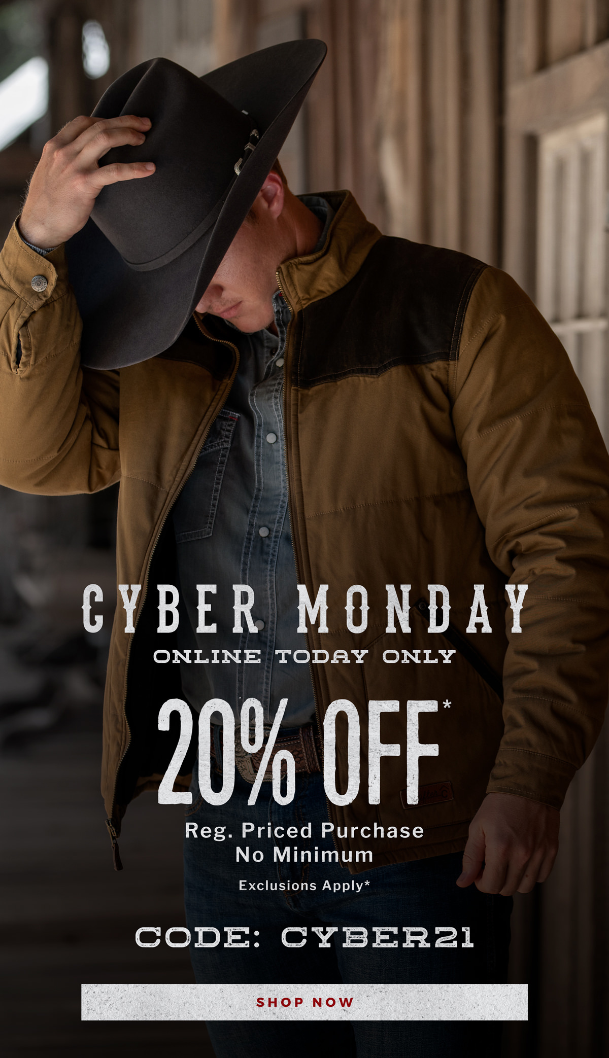 Cowboy boots hot sale cyber monday