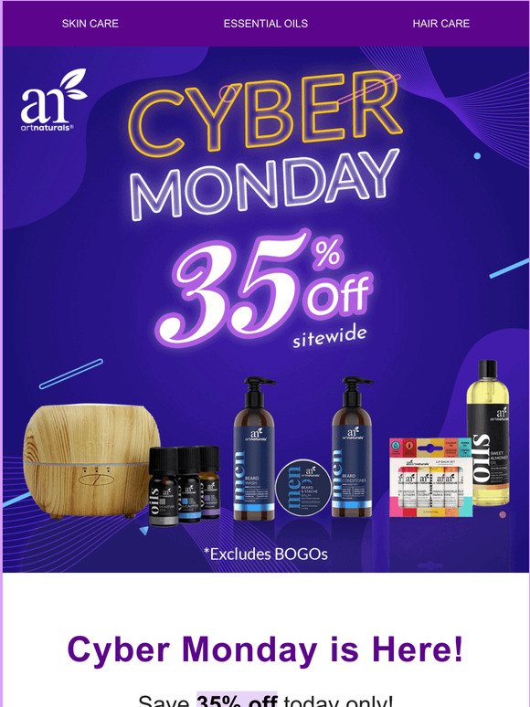 Save BIG this Cyber Monday!