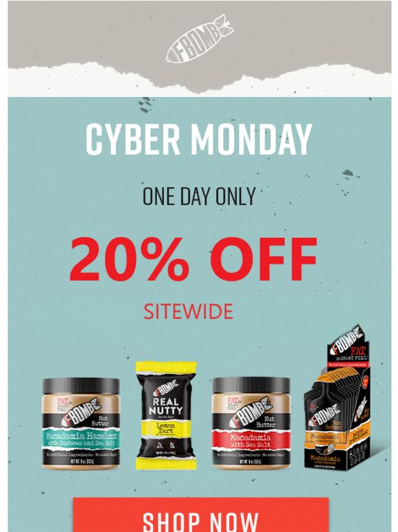 Cyber Monday Only 