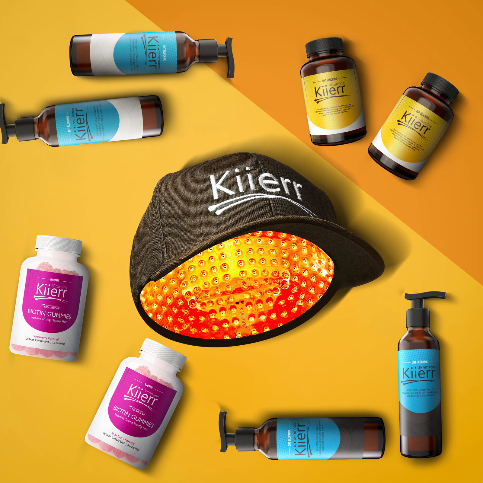 Image of Kiierr272Premier Laser Hair Cap - MAX Growth Bundle - 2 Months Supply