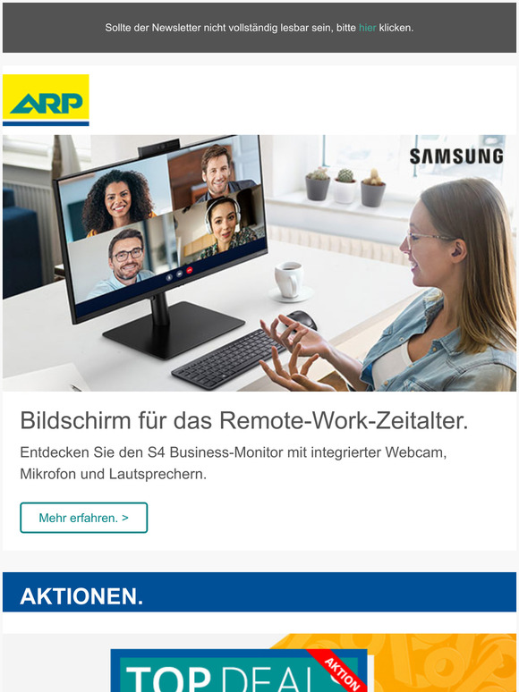 ARP: Highlights der Woche