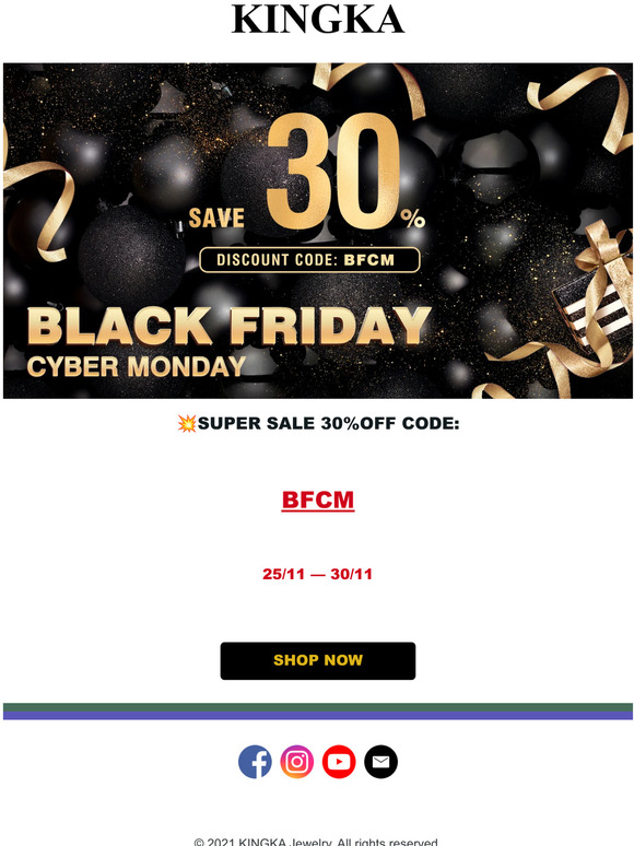 BFCM - Limited Time Last Day