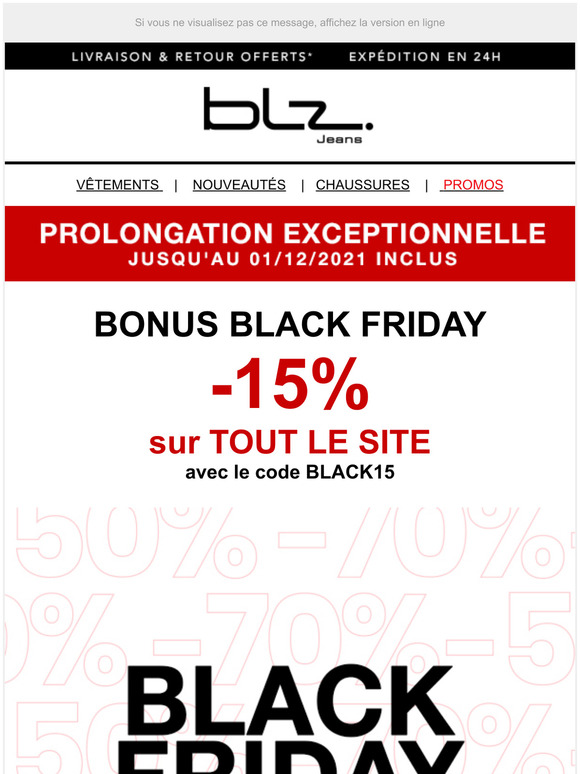 BONUS Black Friday  dernire chance pour les retardataires !