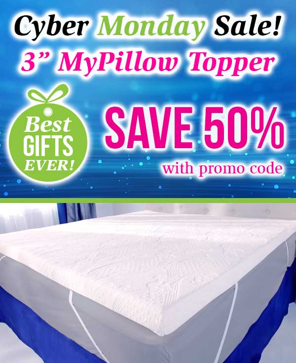 my pillow bed topper promo code