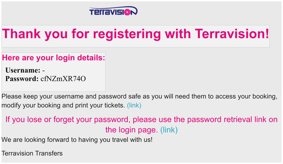 User Registration