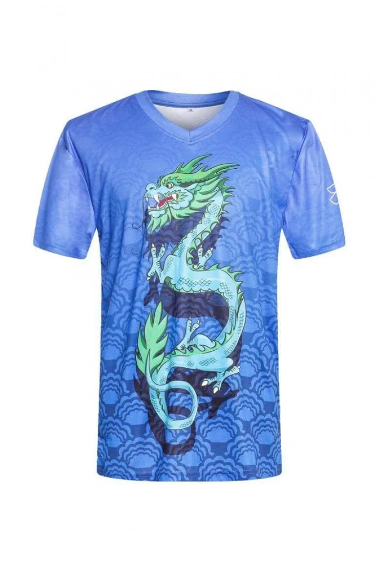 Blue Dragon Short Sleeve Shirt