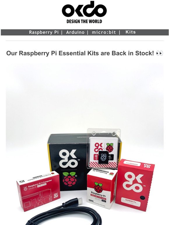 Raspberry Pi Kits Back in Stock!!
