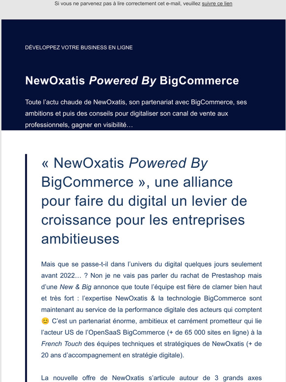 Quoi de neuf dans le e-commerce ?