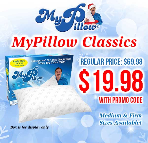 my pillow 30 promo code