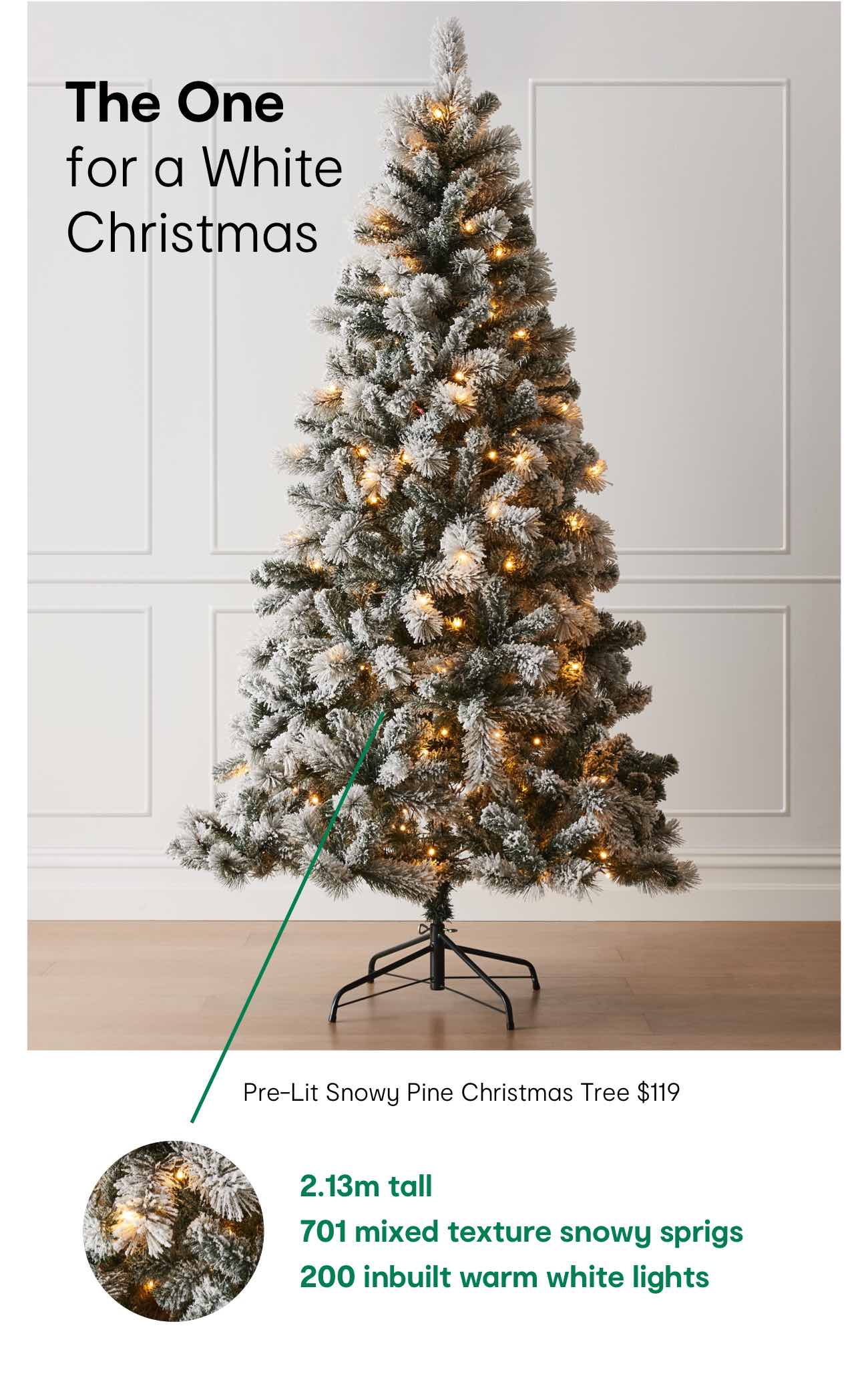 Kmart: Christmas trees of all kinds are here! | Milled, image size:1300x2066