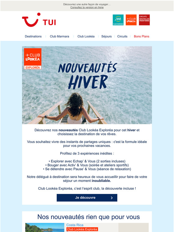 Nos nouveauts en Club Looka Explora !