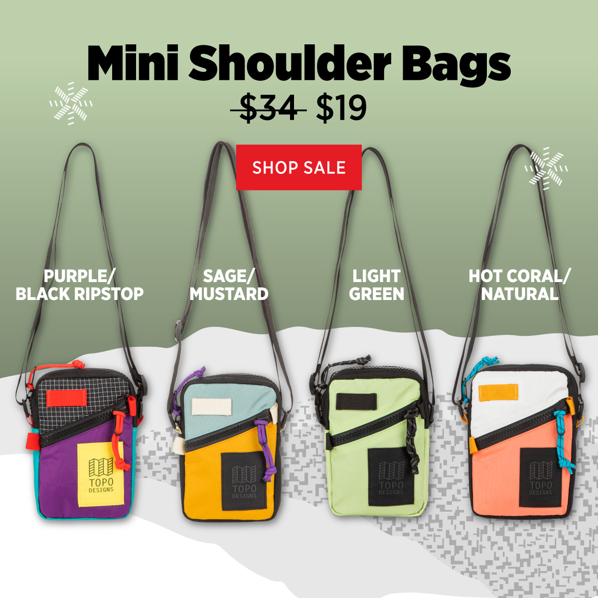 Topo Designs Mini Shoulder Bag