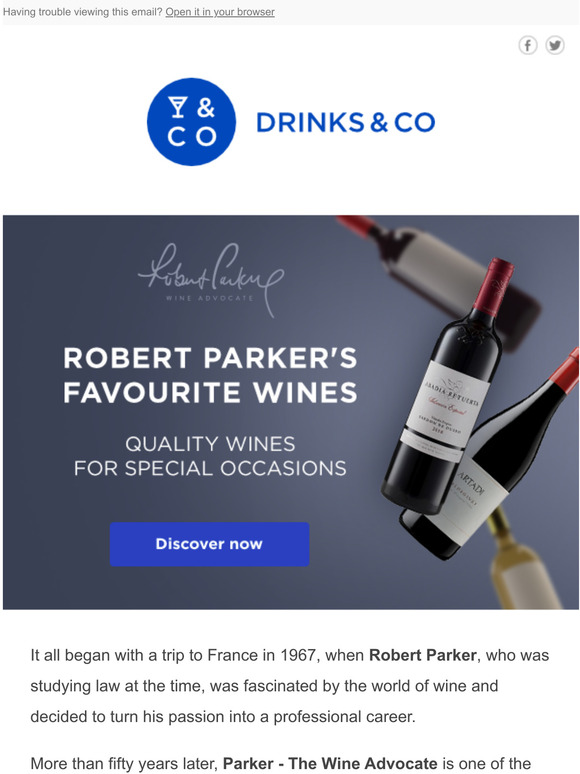 drinksandco The best wines according to Robert Parker Milled