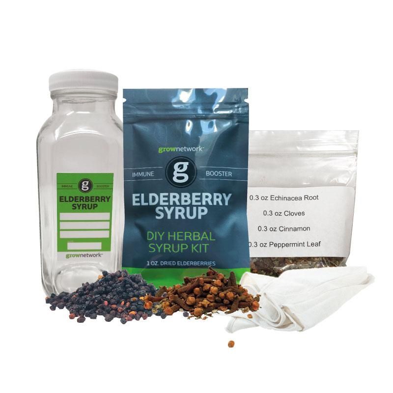 The Grow Network [LIMITED EDITION] Elderberry Syrup Kits Are Back in