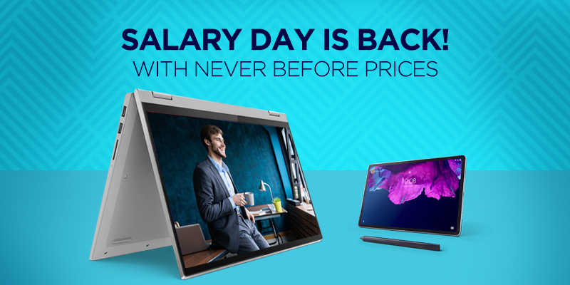 Lenovo SALARY DAY IS BACK! Get up to 65 Off* only on Milled