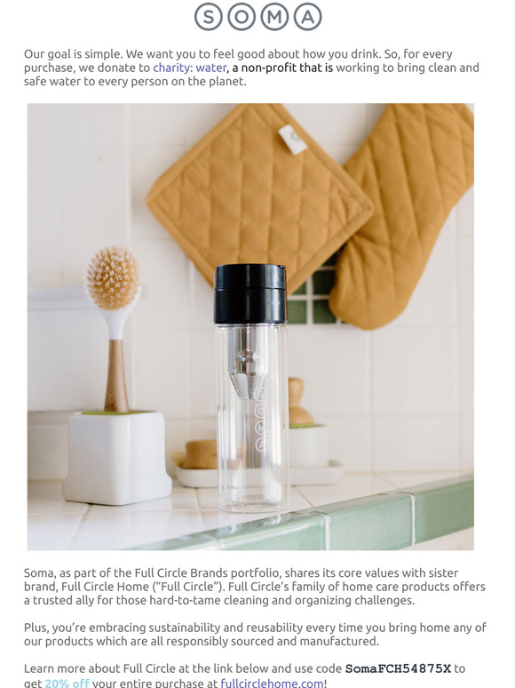We'd love you to try our sister brand, Full Circle!