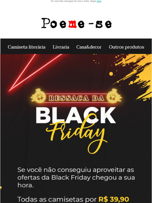 Ressaca da Black Friday
