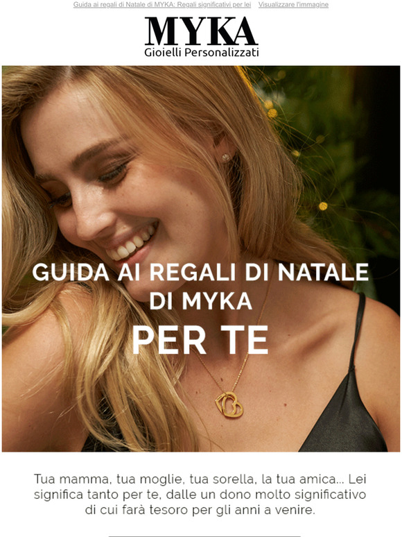  Guida ai regali di Natale di MYKA: Regali per Lei