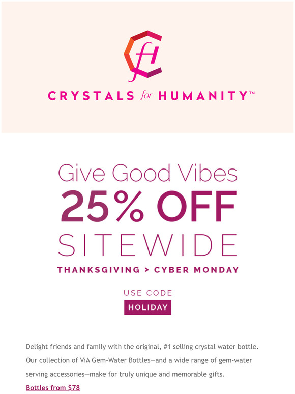 Cyber Monday is here, -NEW Flower of Life & good vibe gifts are 25% OFF for 1 lastday