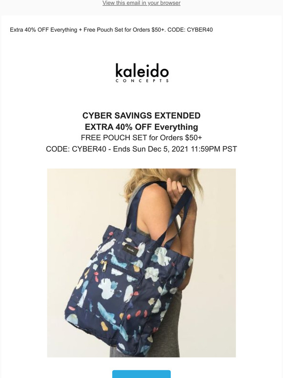  CYBER WEEK - EXTRA 40% OFF