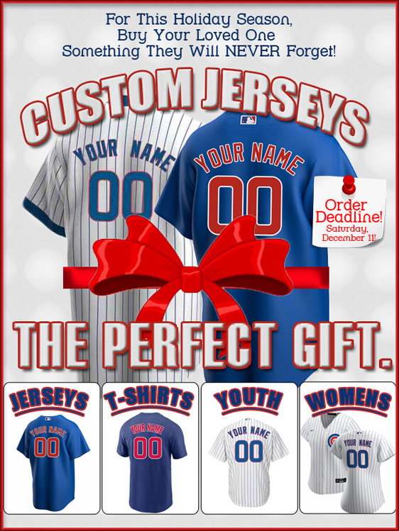 Chicago Cubs Jerseys: Authentic Custom Jerseys - Clark Street Sports