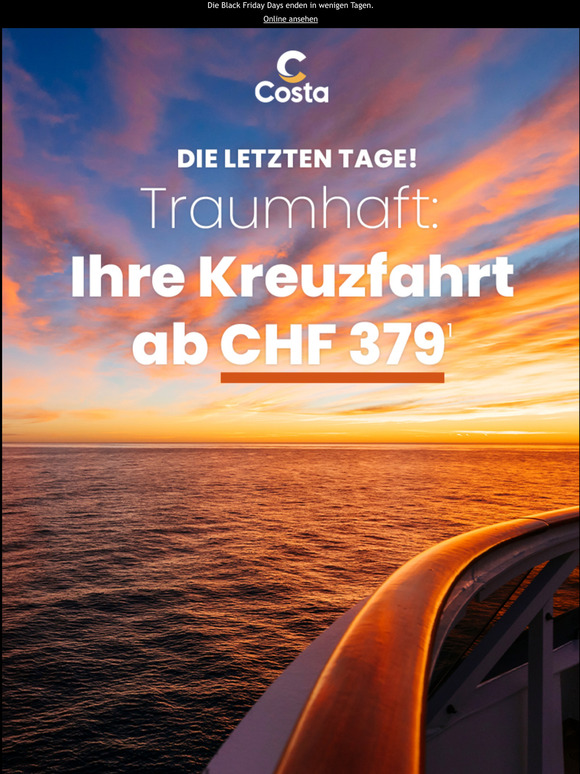  Nur noch kurze Zeit, um von unseren gnstigen Angeboten zu profitieren!