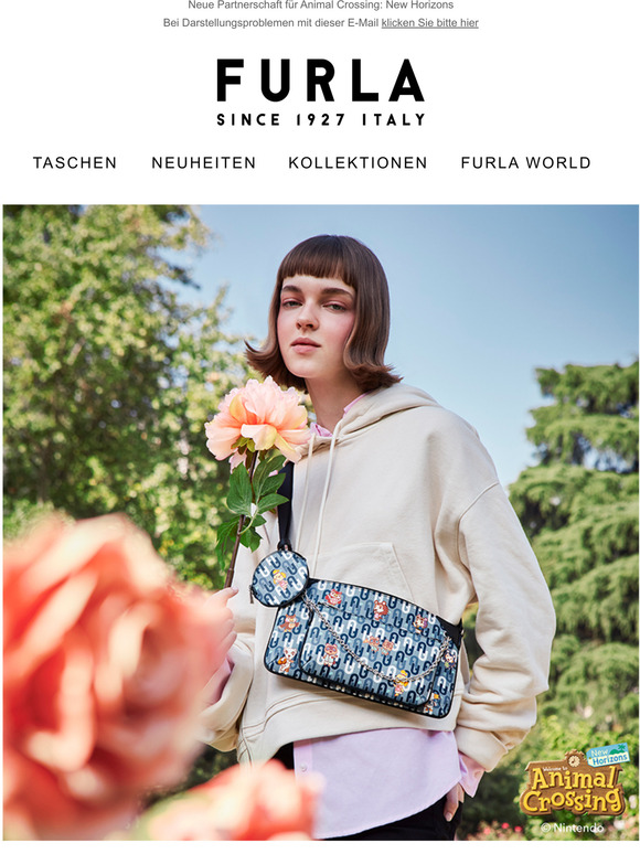 furla Furla tritt zusammen mit Animal Crossing New Horizons der GamingWelt bei Milled