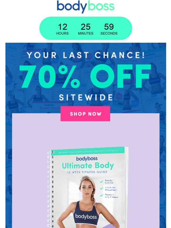 Final hours: 70% OFF Sitewide