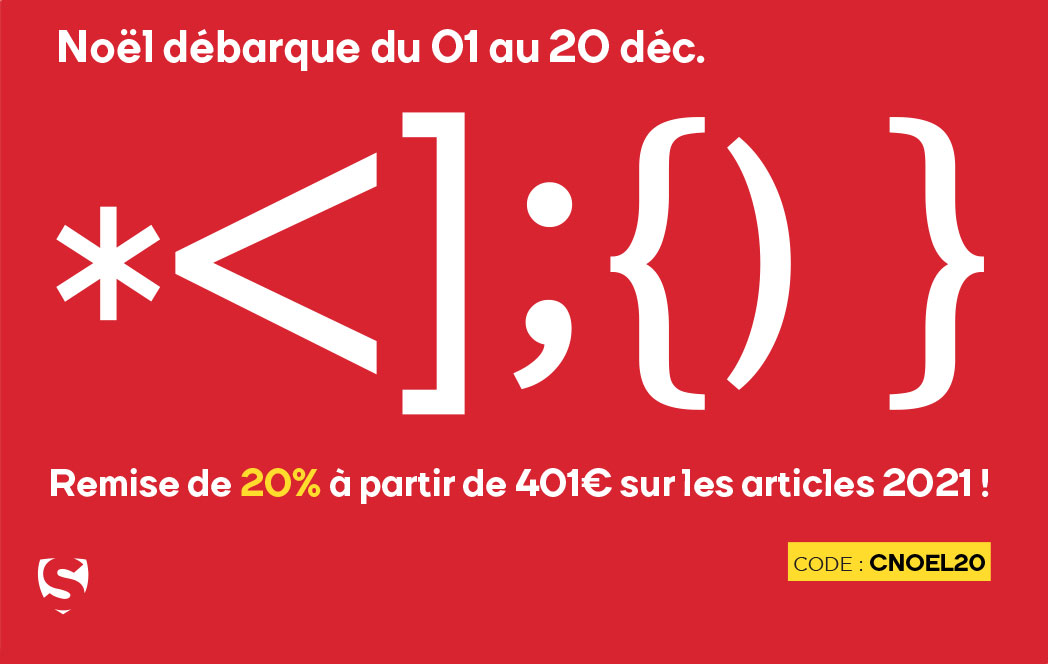 Jusqu'à 20% de remise du 1er decembre au 20 decambre