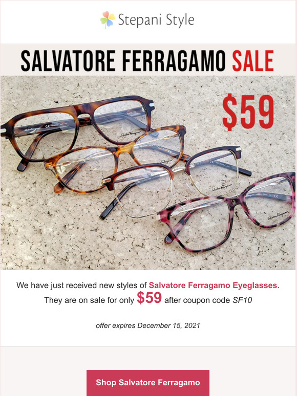 Salvatore Ferragamo: New Arrivals on Sale for $59