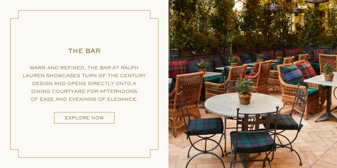 Ralph Lauren Opens “World of” European Flagship Store & The Bar at Ralph  Lauren in Milan