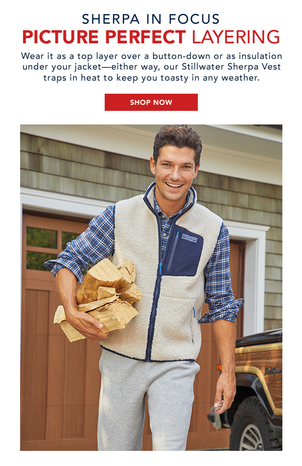 stillwater sherpa vest