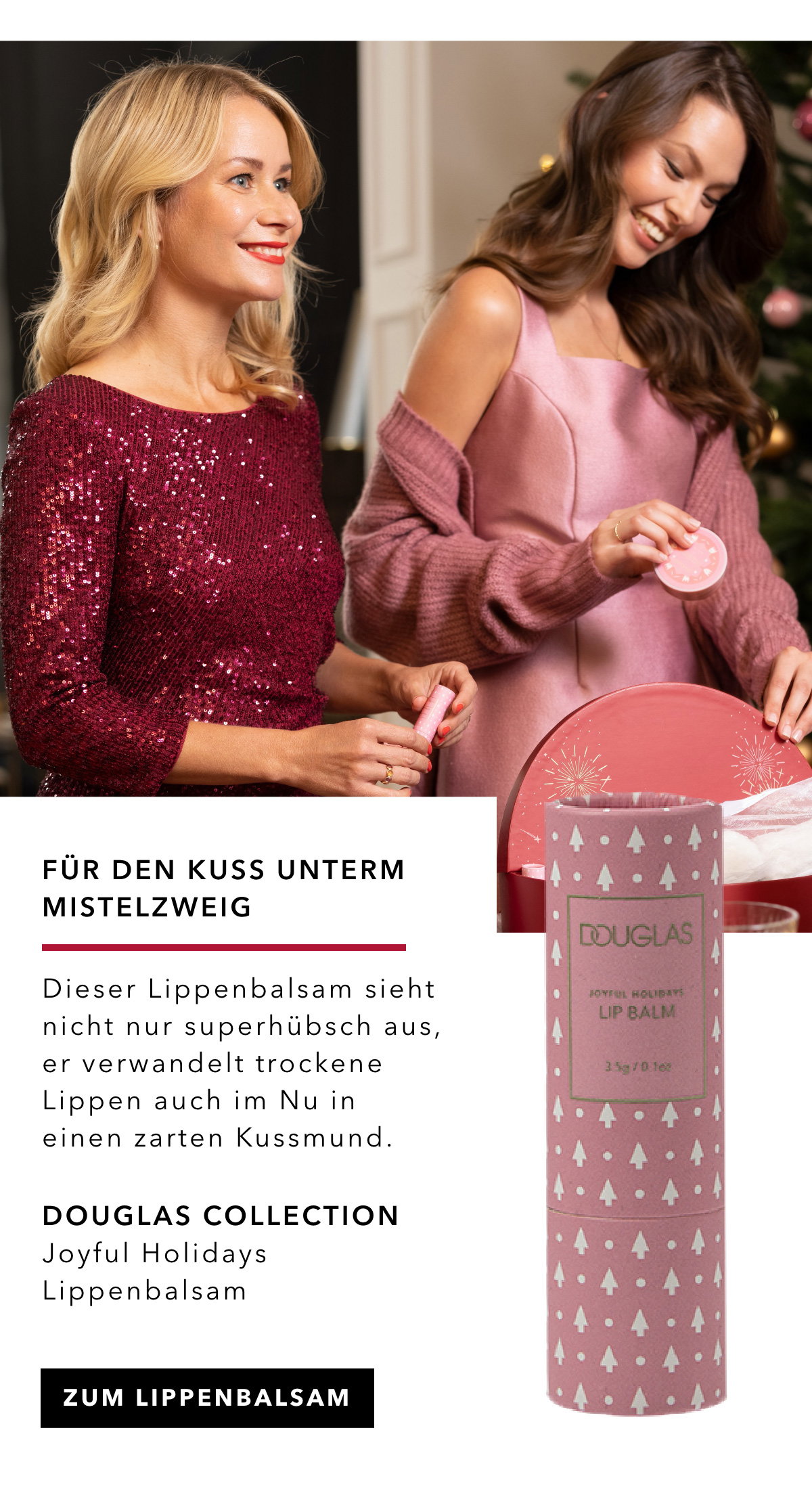 Douglas Collection Joyful Holidays Lippenbalsam