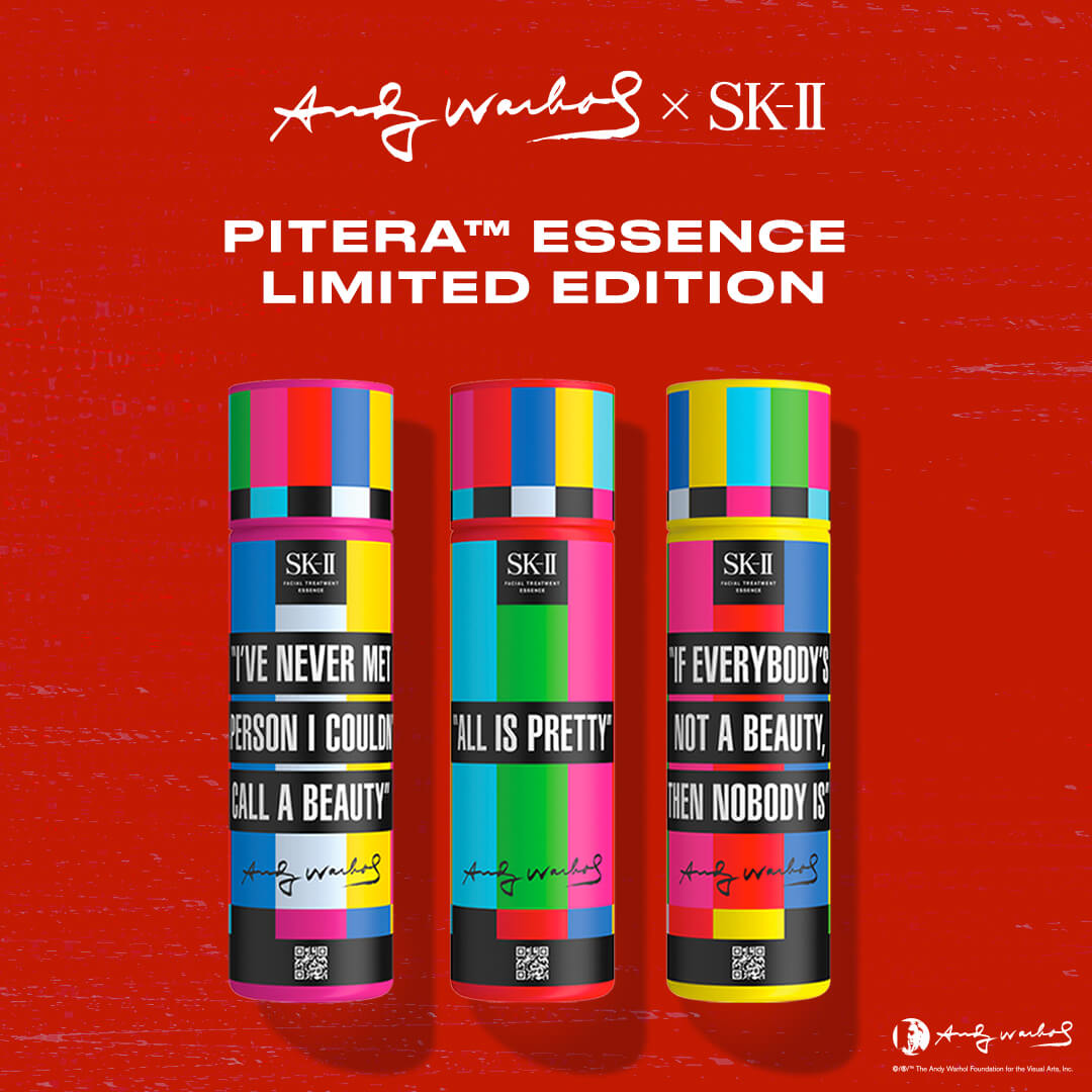 David Jones: When Legends Meet: Andy Warhol x SK-II | Milled