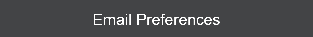 Email Preferences