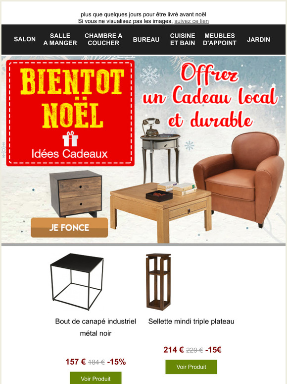  Vos cadeaux au pied du sapin, c'est par ici !