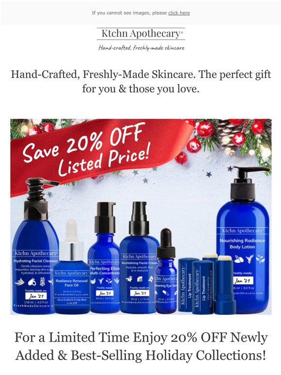 20% OFF NEW & Best-Selling Holiday Collections!