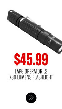 LA POLICE GEAR OPERATOR L2 - 730 LUMENS FLASHLIGHT