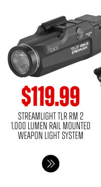 STREAMLIGHT TLR RM 2 1,000 LUMEN RAIL MOUNTED WEAPON LIGHT SYSTEM