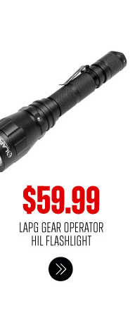 LA POLICE GEAR OPERATOR HIL FLASHLIGHT