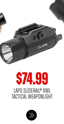 LA POLICE GEAR SLIDERAIL® XWL TACTICAL WEAPONLIGHT