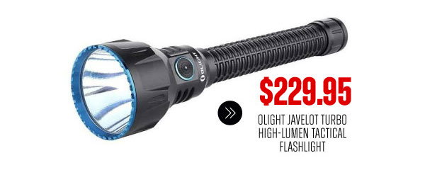 OLIGHT JAVELOT TURBO HIGH-LUMEN TACTICAL FLASHLIGHT