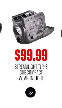 STREAMLIGHT TLR-6 SUBCOMPACT WEAPON LIGHT