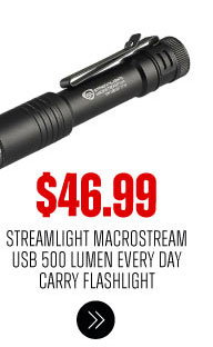 STREAMLIGHT MACROSTREAM USB 500 LUMEN EVERY DAY CARRY FLASHLIGHT