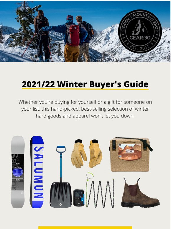 2021/22 Winter Buyer's Guide
