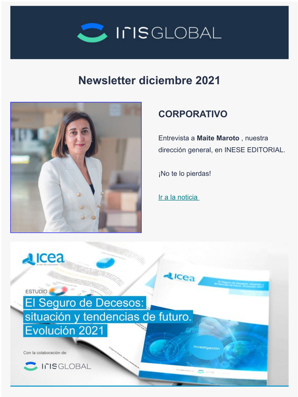 Newsletter diciembre Iris Global