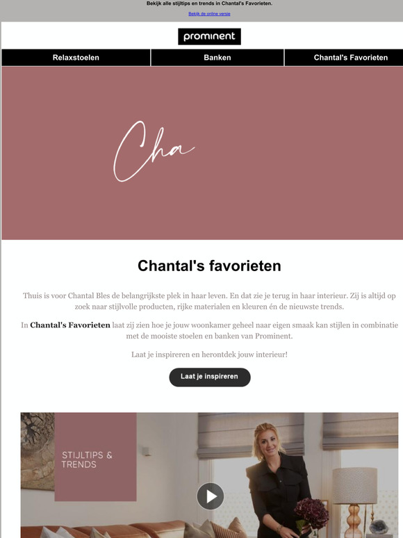 Interieuradvies van Chantal Bles?