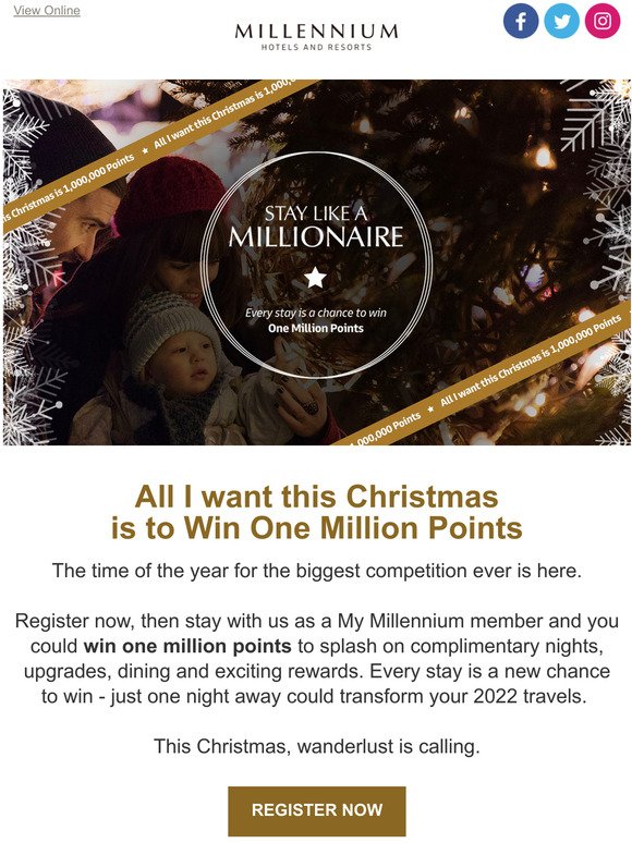 Stay Like a Millionaire - our biggest competition is back 
